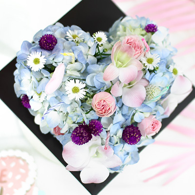 수국하트케이크(서울)